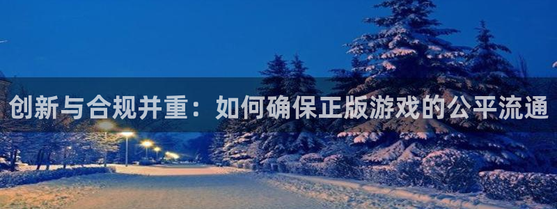 bbin视讯子最好看的小说：创新与合规并重：如何确保正版游戏的公平流通