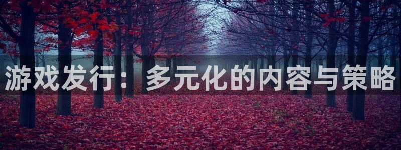 bbin视讯官网游戏平台介绍：游戏发行：多元化的内容与策略